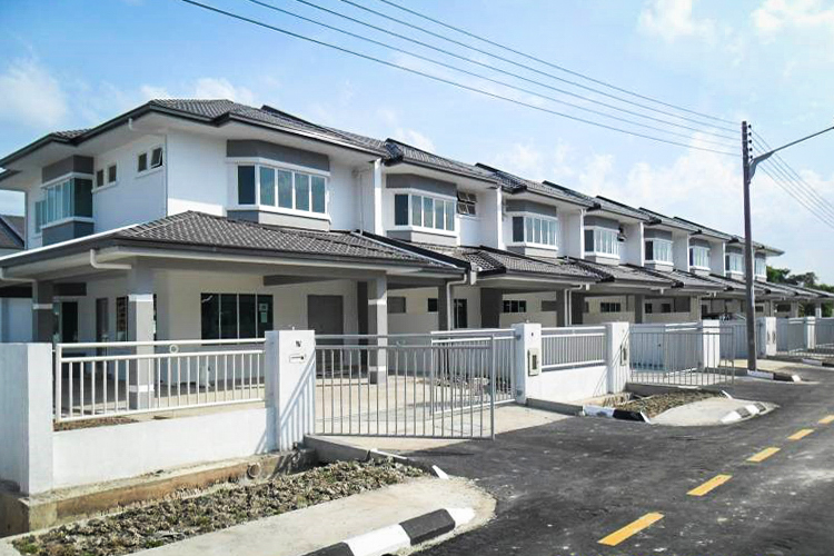 Phase 1, Double Storey Terrace House, Palm Villa, Kota Samarahan